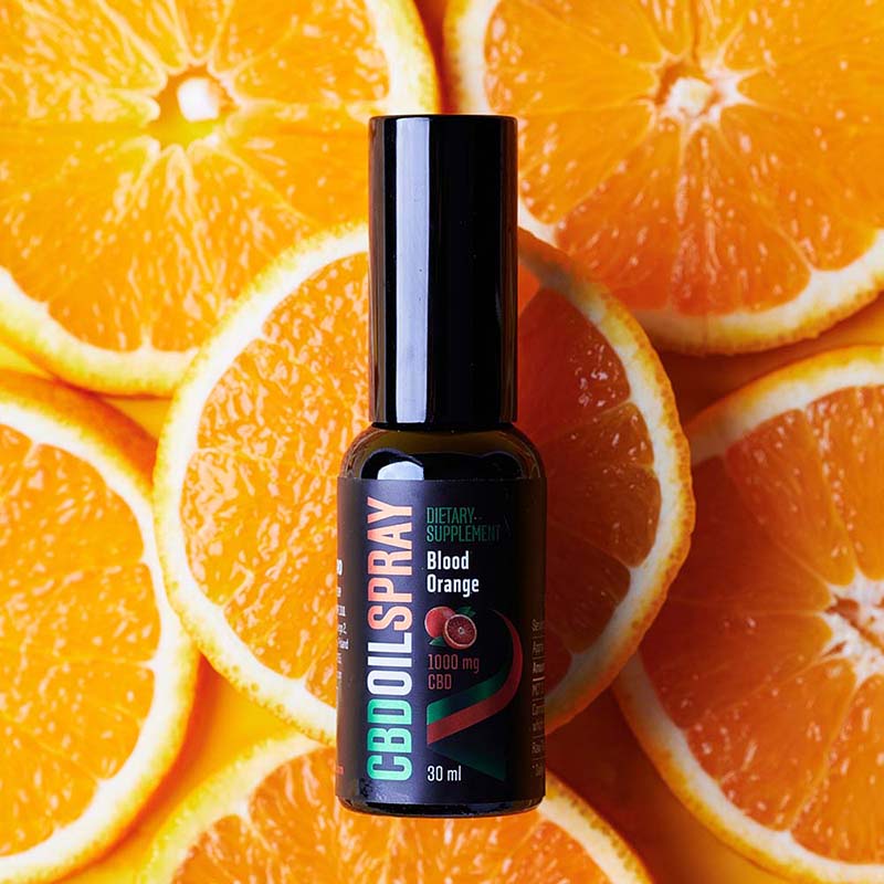 Reakiro Full Spectrum Cbd Spray Blood Orange
