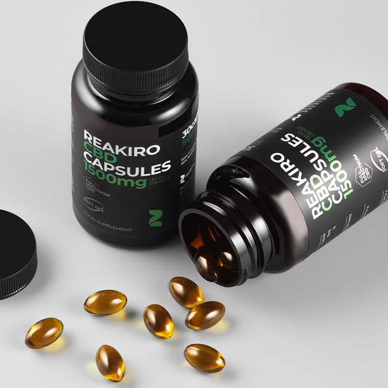 Reakiro Full Spectrum Cbd Capsules 1500mg Usage