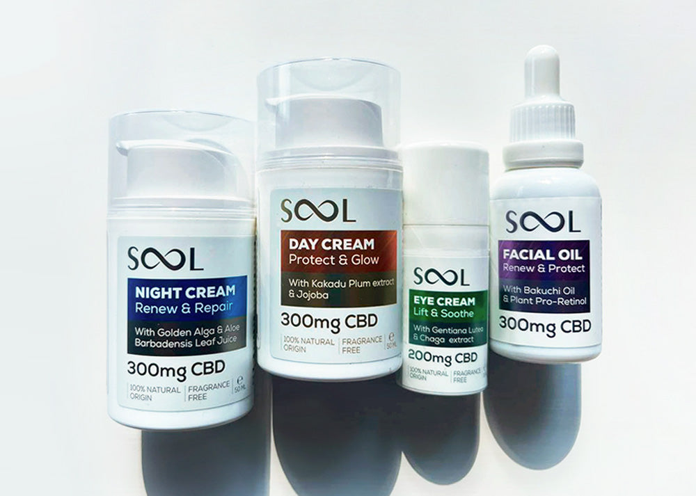 Sool Cbd Skincare Range