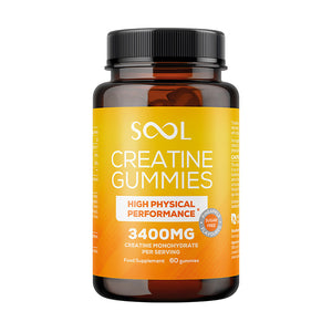 Gummies Créatine 3400mg - Goût Ananas - 60 Gummies