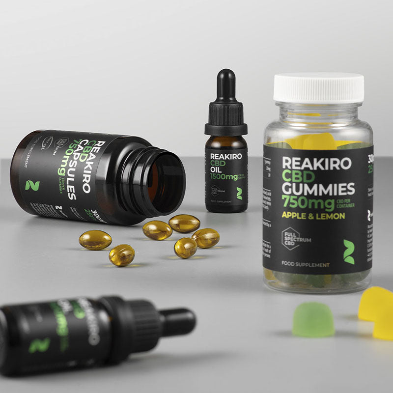 Reakiro Full Spectrum All Cbd Products